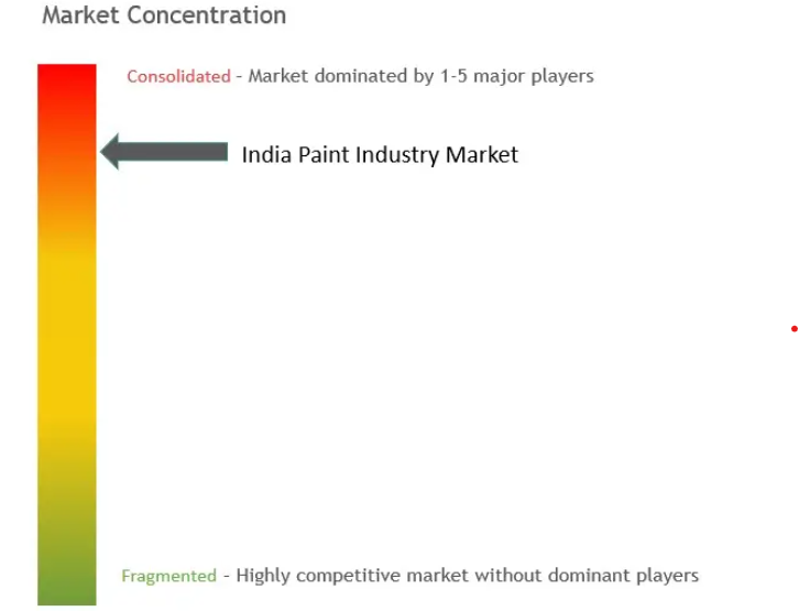 Paint Industry in India Concentration